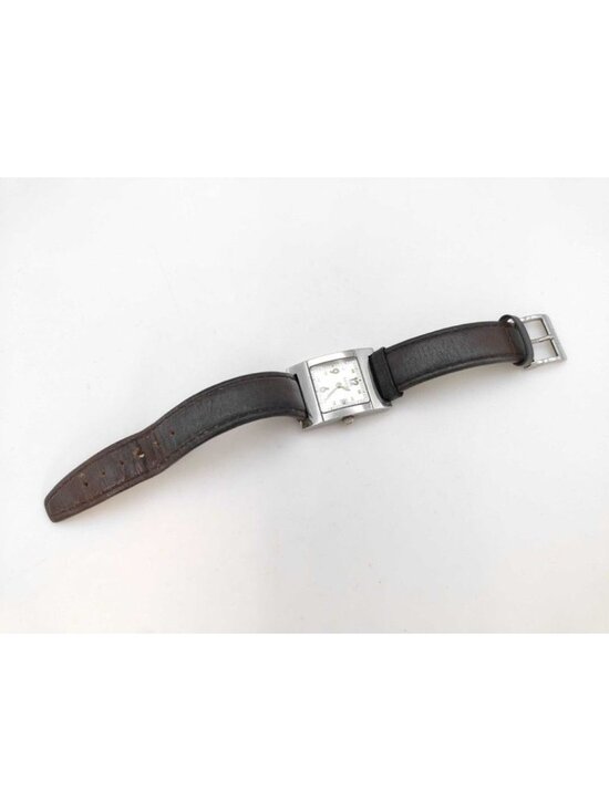 Gucci Clock Silver Stainless Leather main image 6